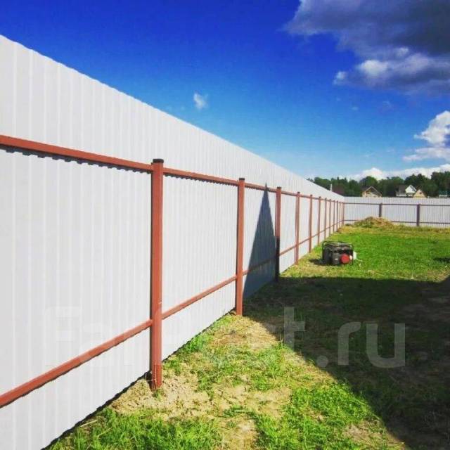 Изготовление и установка заборов, откатных ворот, навесов, фундамент во ...