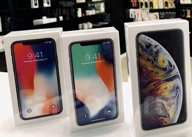 iPhone X 256. 64 гб! Новый. Гарантия, Face iD, True Tone. стекло+броня ...