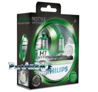 ����� H7 12V 55W PX26d ColorVision Green (�-� 2��. ) Philips 12972Cvpgs2 12972CVPGS2 ����