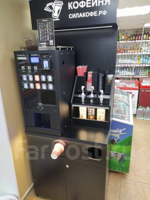 Установка кофейных автоматов по всему краю во Владивостоке