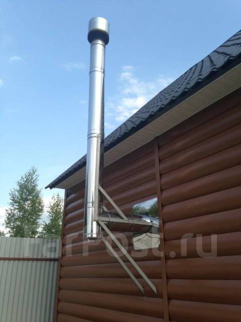 Монтаж дымохода, монтаж печей, котлов, каминов во Владивостоке