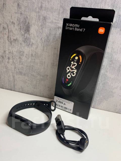 Фитнес-браслет Xiaomi Mi Band 7 Black - Умные часы и фитнес-браслеты во ...