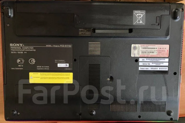 Sony VAIO PCG. 14", 2,2����, ��� 4 ��, ���� 500���, WiFi: 1, Bluetooth: 1, ����������� �� 6��. ����