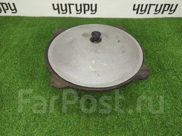 Уценка. Казан чугунный узбекский 12 литров. Лот №011 - Кемпинговая ...