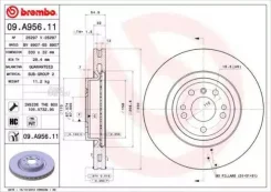 ���� ��������� ������, MB: M-Class 11- Brembo 09A95611 09A95611 ����