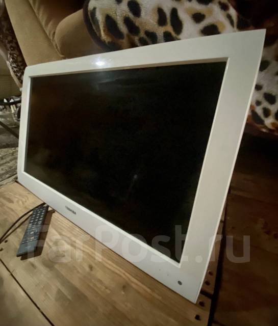 Белый Телевизор ЖК Toshiba, LCD (ЖК), 27", б/у, в наличии. Цена: 7 000 ...