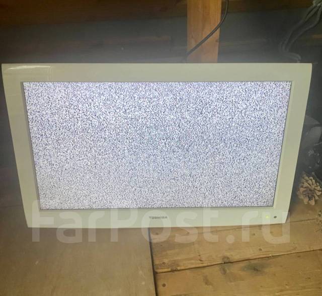 Белый Телевизор ЖК Toshiba, LCD (ЖК), 27", б/у, в наличии. Цена: 7 000 ...