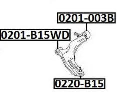 ����������� ��������� ������ �������� Asva 0201-B15WD 0201B15WD ����