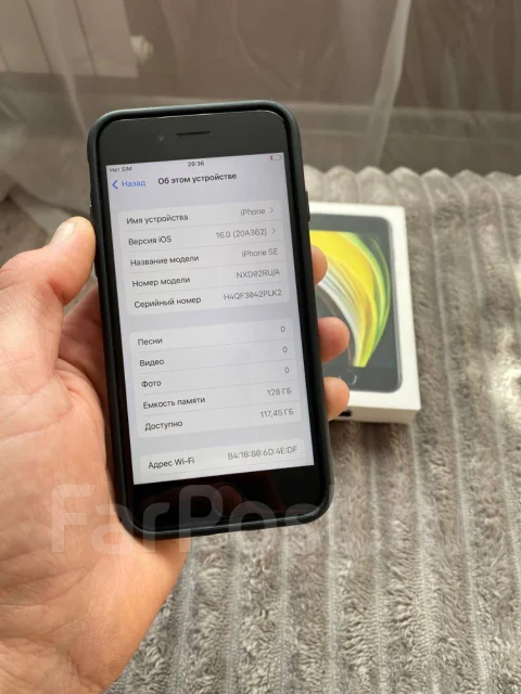 Apple iPhone SE 2020. �/�, ������, 3G, 4G LTE, NFC ����