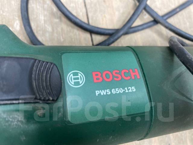 Углошлифовальная машина Bosch PWS 650-125 УШМ Болгарка БарахолкаДВ ...