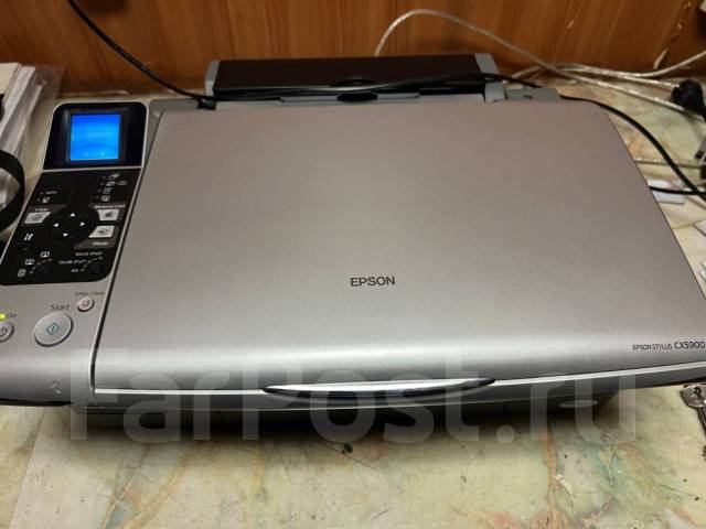 Продаю принтер струйное Epson Stylus CX5900, цветн. A4, б/у, в наличии ...