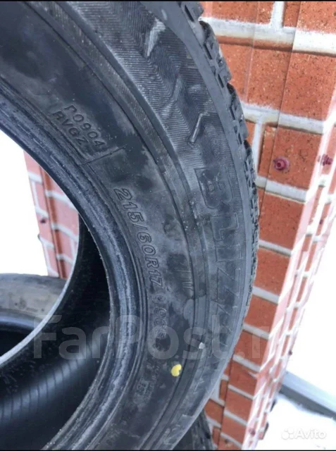 Bridgestone Blizzak Revo 969. ������, ��� �����, 2014 ���, �/�, ����� 50 %. �������� ������ ����