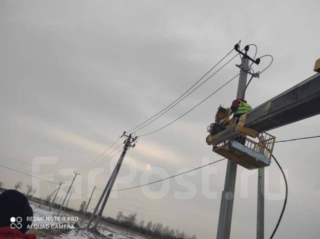 Подключение к электрическим сетям. Электричество на участок во Владивостоке