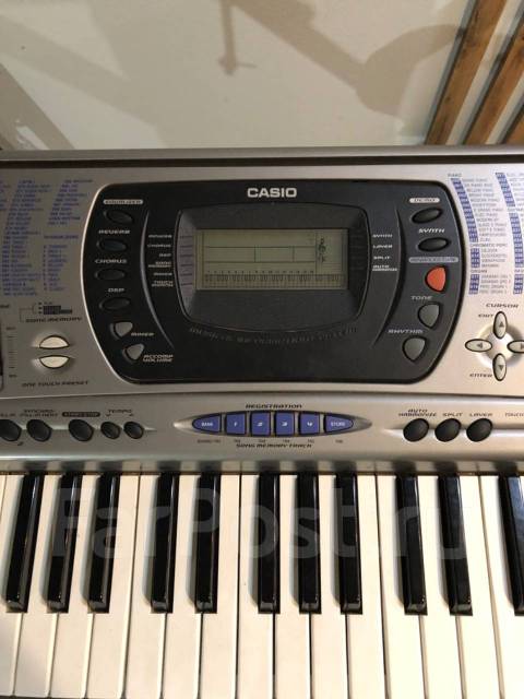 Синтезатор casio ctk-671 активные клавиши , педаль - Клавишные во ...