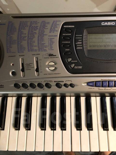 Синтезатор casio ctk-671 активные клавиши , педаль - Клавишные во ...
