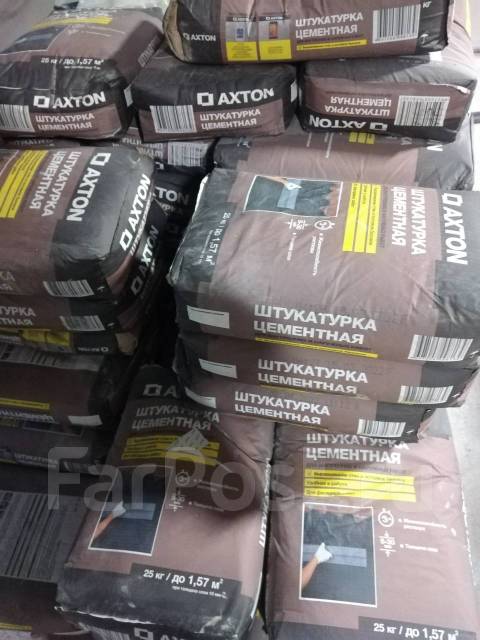 Штукатурка цементная - Строительные смеси во Владивостоке