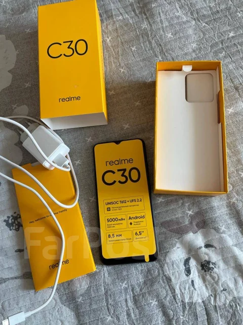 Realme C30. �����, �����, 4G LTE ����