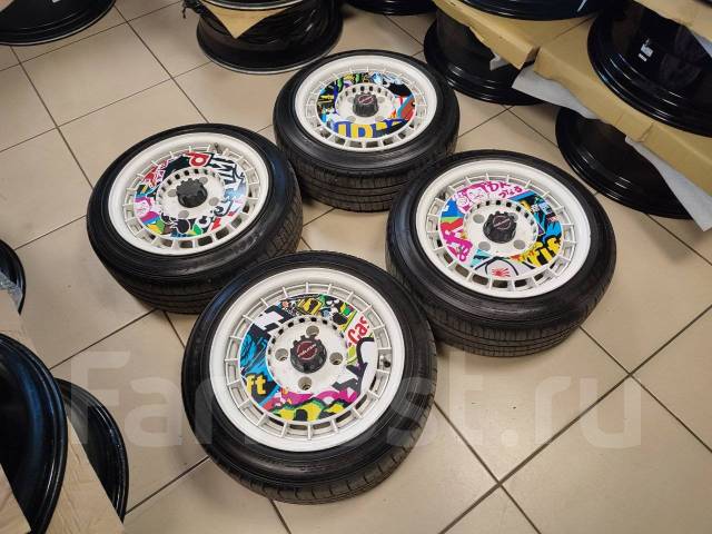 Комплект крутейших JDM дисков R14 Япония б/у Оригинал, OZ, 14", 1 шт ...