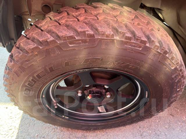 Оригинальные диски RAYS TE37 2019 года на Jimny резина Bridgestone M/T ...