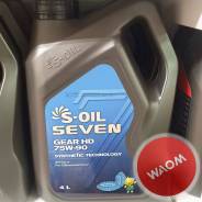 S-Oil Seven Gear. �����������, �������������, 75W-90, 4��. ����