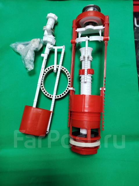 Арматура универсальная для сливного с кнопочным пуском и нижней подво ...