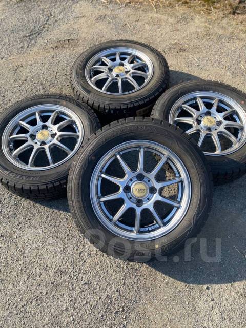 Комплект колёс Dunlop 175/65R14 + литые диски - Колёса во Владивостоке
