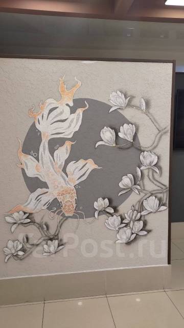 Оформление стен - Золочение Имитация Мрамора Любые рисунки - Отделочные ...