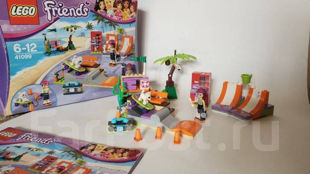 Lego friends best sale skate park