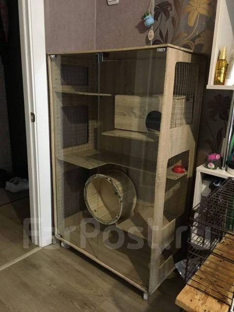 Дом/витрина для грызунов, в наличии. Цена: 8 800₽ во Владивостоке