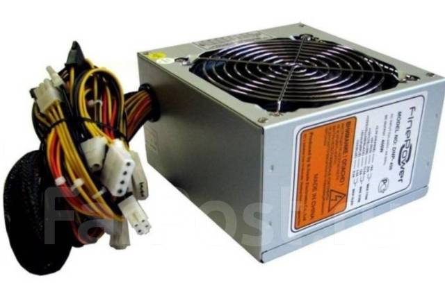 Блок питания DNS FinePower DNP-450 400W ATX - Корпуса, блоки питания ...