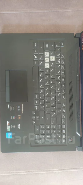 Asus TUF Gaming F17. 17.3", 2,7����, ��� 8 ��, ���� 512���, WiFi: 1, Bluetooth: 1, ����������� �� 99��. ����