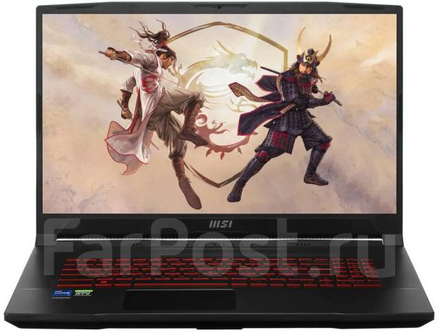 MSI GF76 Katana 12UGS-070XRU черный, ноутбук, игровой, 17.3", 1 000 Гб ...