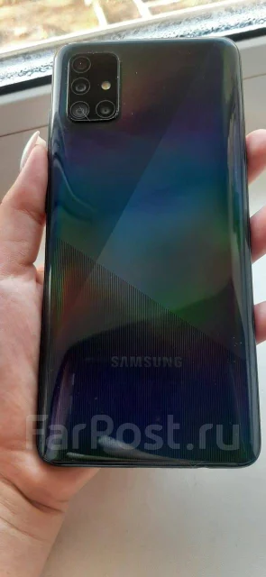 Samsung Galaxy A51. �/�, 128 ��, ����������, ������, 4G LTE, Dual-SIM, ����������, NFC ����