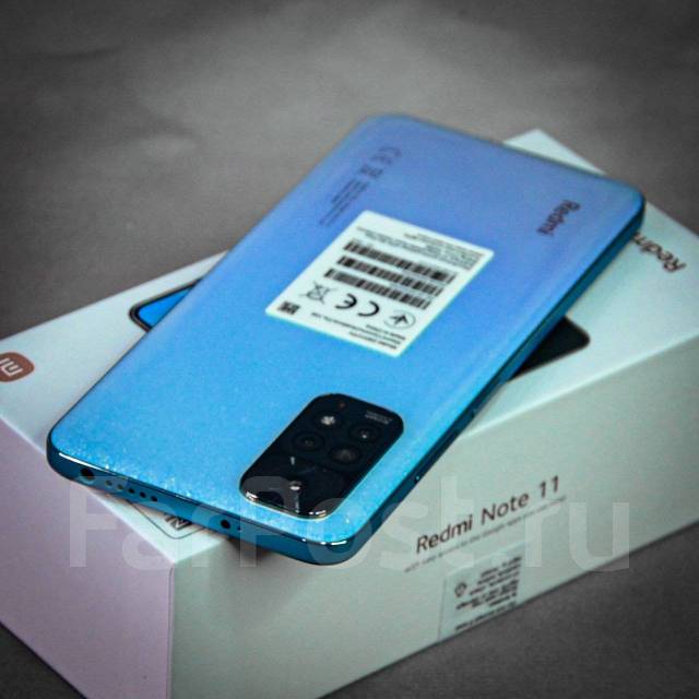 Xiaomi Redmi Note 11 4ГБ+64ГБ Синий! Global! NFC! +BTнаушники! WeLove ...