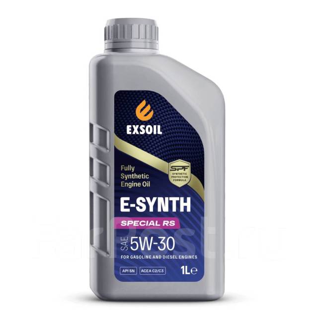 Exsoil E-Synth Special RS 5w30 API SN/GF ACEA C2/C3 Ilsac GF-5 ...