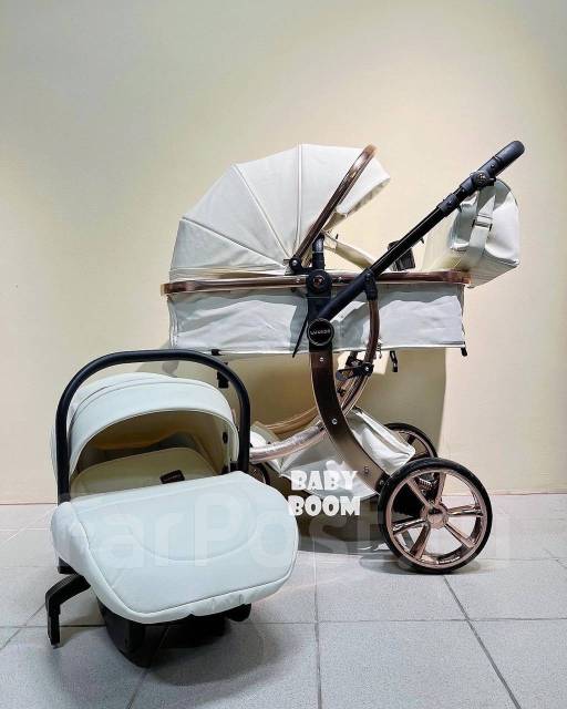 Детская коляска Luxmom 608 3в1 ЭКО кожа Новинка - Коляски и переноски ...