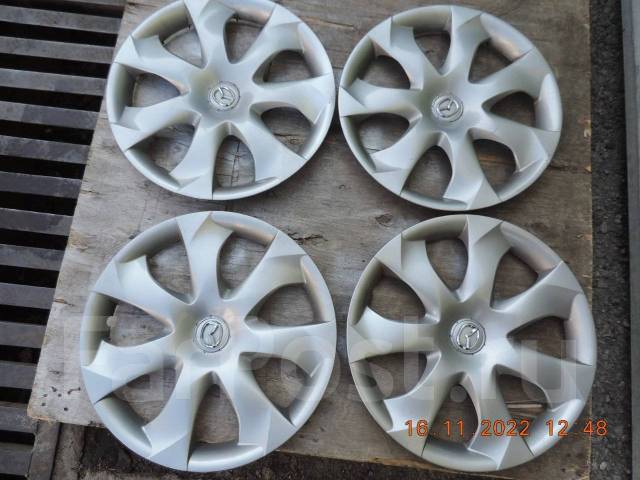 Комплект колпаков R16 Mazda Япония, 16", 1 шт, 4 шт, б/у, в наличии ...