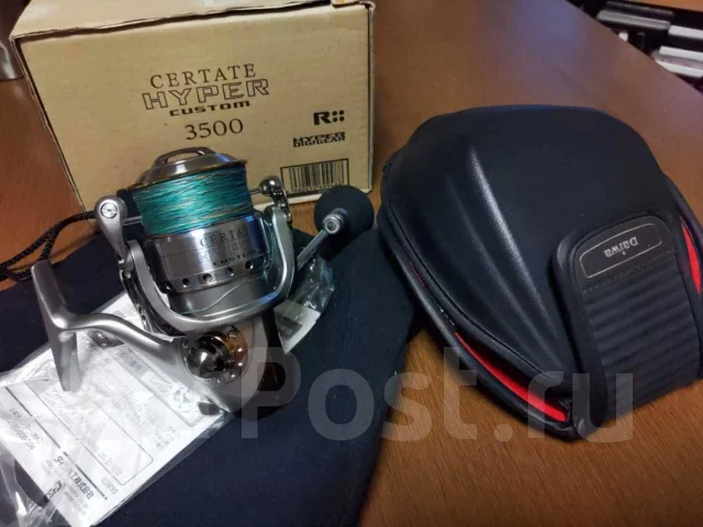 Moulinet De Pêche Daiwa Certate Hyper Custom 2500R - Occasion En Excellent État Avec Boîte Et Étui