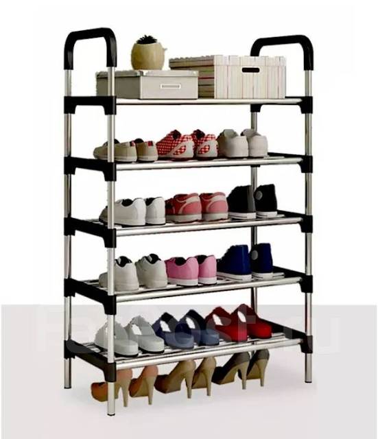 Полка шкаф для обуви обувная 4-и ярусная SHOE RACK - Мебель во Владивостоке