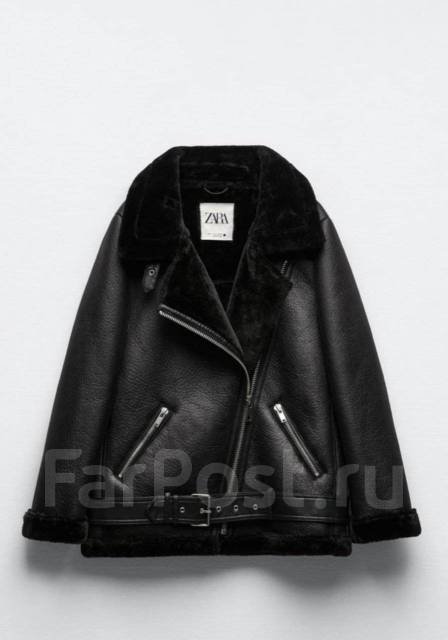 Дубленка Zara! В наличии, размер: 42, 84,0 см, 65,0 см, 92,0 см, зима ...