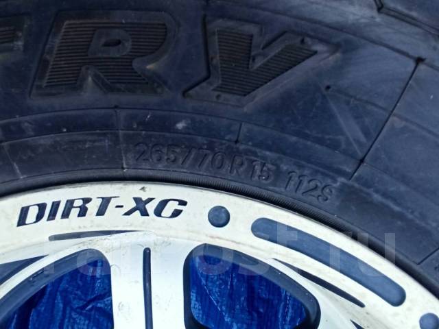 Комплект летних колёс на литых дисках 265/70R15 Suzuki Jimny. SH-6, 15 ...