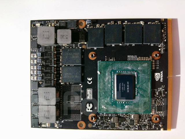 Видеокарта ноутбука GeForce GTX 1060M GTX1060M N17E-G1-A1 6 ГБ GDDR5 ...