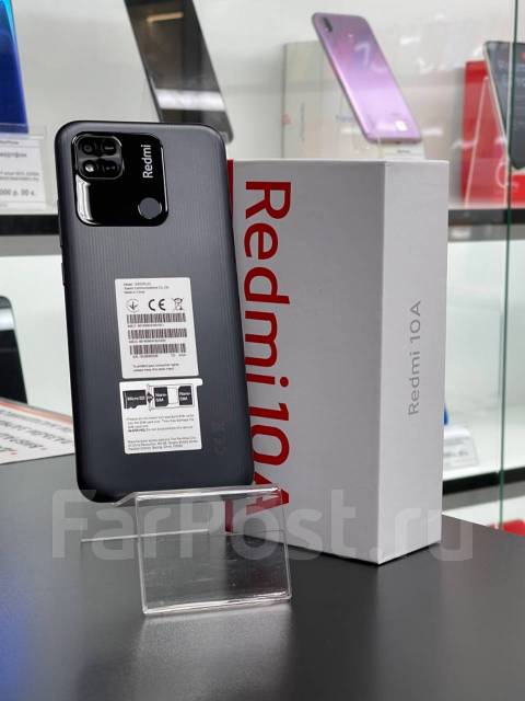 Xiaomi Redmi 10A - 4/64Gb, Black. Новый! Гарантия! StarPhone ...