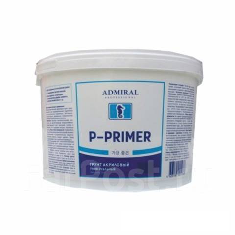 Праймер-грунт Admiral 10л (универс) - Строительные смеси во Владивостоке