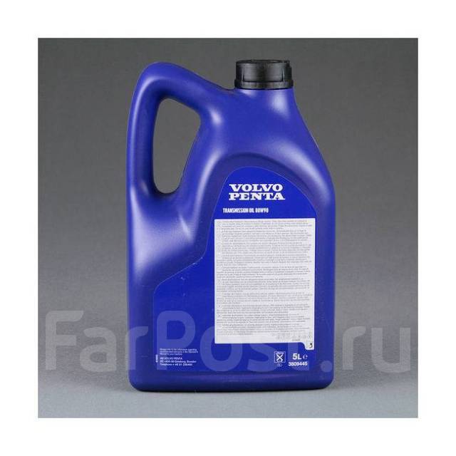 Масло трансмиссионное минеральное 80W90 Volvo Penta 3809445 L, в ...