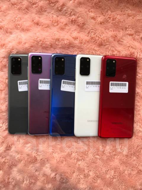 Телефон Samsung Galaxy S20 Plus, 128 гб, 6.70", моноблок, б/у, в ...