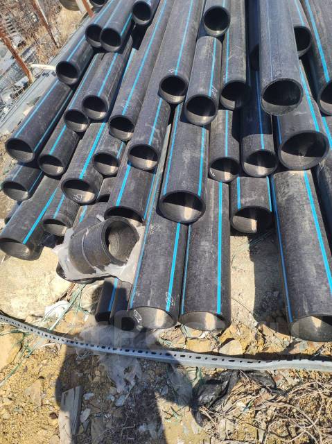 Труба ПЭ 100 SDR 17 - 160 х 9,5 питьевая ХТЗ (Отрезок по 11,9м), в ...