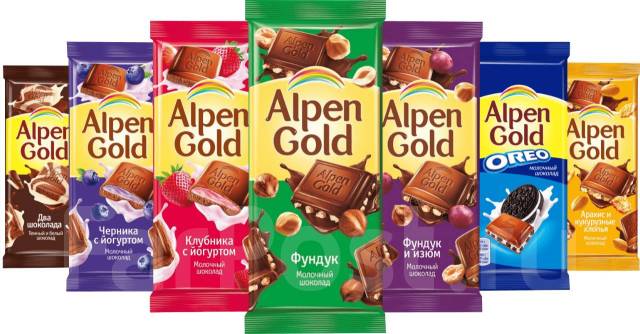 Шоколад "Альпенгольд" 90г - Продукты питания в Уссурийске