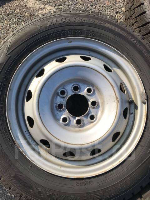 Диски R14, Topy, 14", 1 шт, 4x100, 4x114.3, штампованные, 4 шт, б/у, в ...