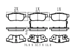 JustDrive JBP0247 ������� ���������, ������ D5042M Honda JBP0247 ����